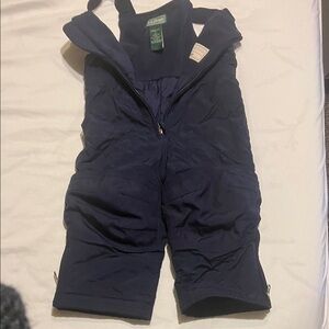 L.L. Bean Toddler Navy Blue Overalls Size 2T